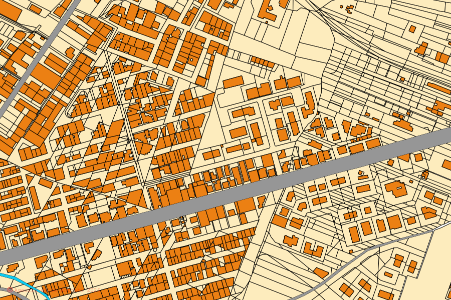 Mappa catastale del centro di Avola: particelle e fabbricati, cartografia Agenzia delle Entrate