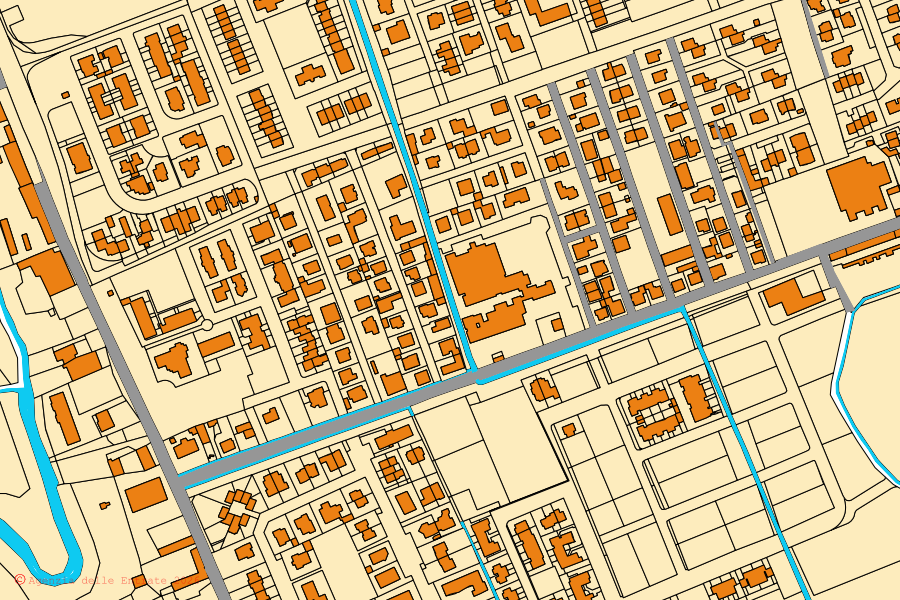 Mappa catastale del centro di Castiraga Vidardo: particelle e fabbricati, cartografia Agenzia delle Entrate