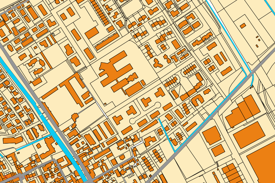 Mappa catastale del centro di Landriano: particelle e fabbricati, cartografia Agenzia delle Entrate
