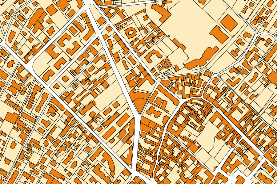 Mappa catastale del centro di Mariano Comense: particelle e fabbricati, cartografia Agenzia delle Entrate