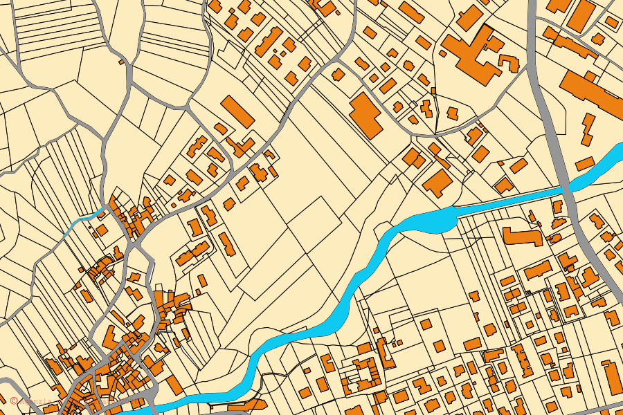 Mappa catastale del centro di Mesenzana: particelle e fabbricati, cartografia Agenzia delle Entrate