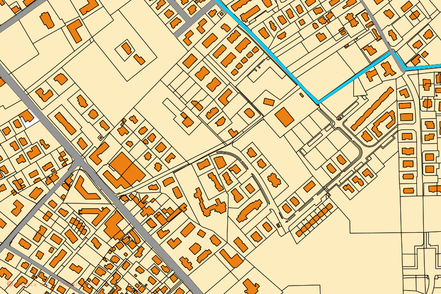 Mappa catastale del centro di Noventa di Piave: particelle e fabbricati, cartografia Agenzia delle Entrate