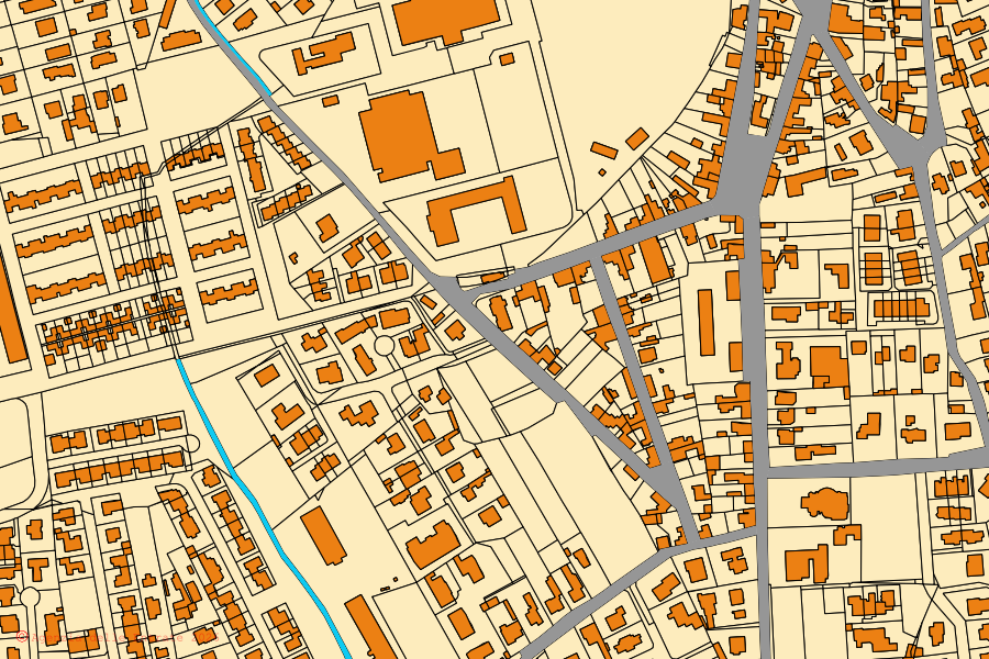 Mappa catastale del centro di San Vito al Tagliamento: particelle e fabbricati, cartografia Agenzia delle Entrate