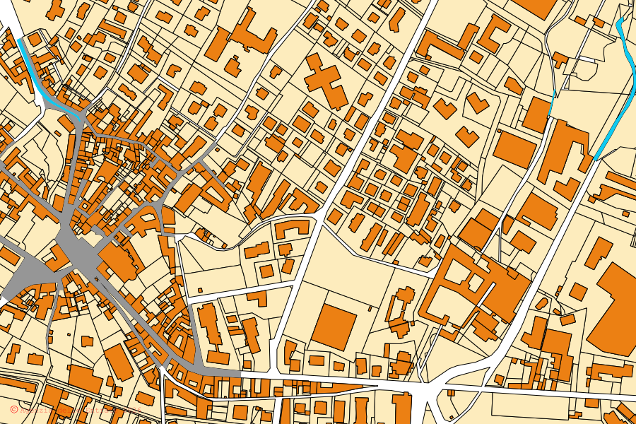 Mappa catastale del centro di Valmadrera: particelle e fabbricati, cartografia Agenzia delle Entrate
